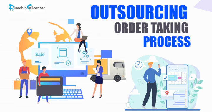 Outsourcing order taking process